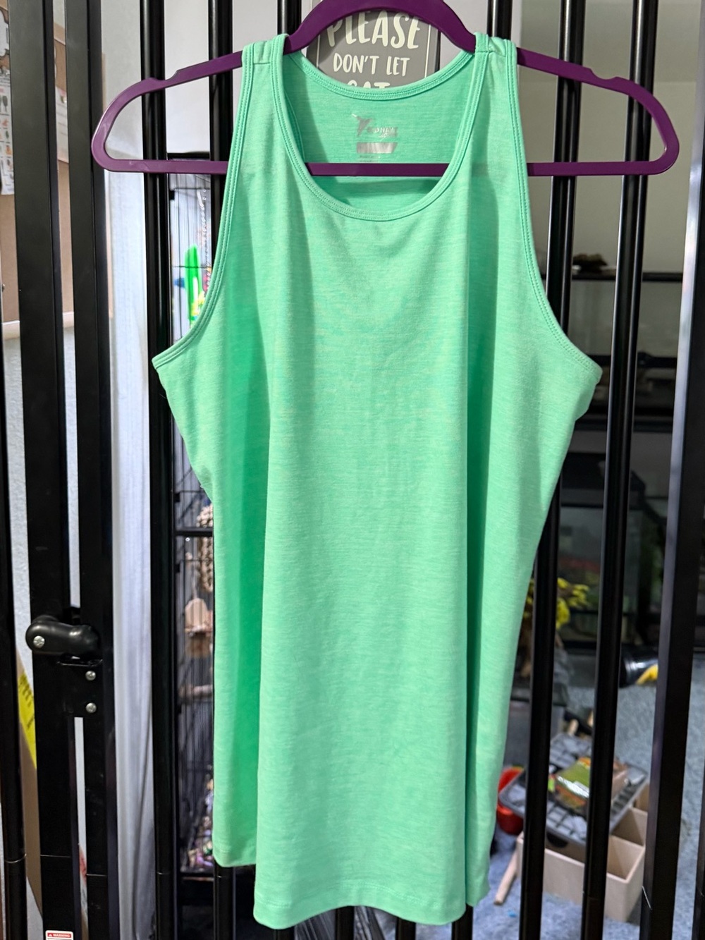 Old Navy Mint Green Scoop Neck Tank Top